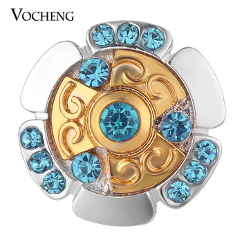 Vocheng Snap Charms Button with Blue Crystal Interchangeable Jewelry 18mm Vn-1763
Vocheng Snap Charms Button with Blue Crystal Interchangeable Jewelry 18mm Vn-1763