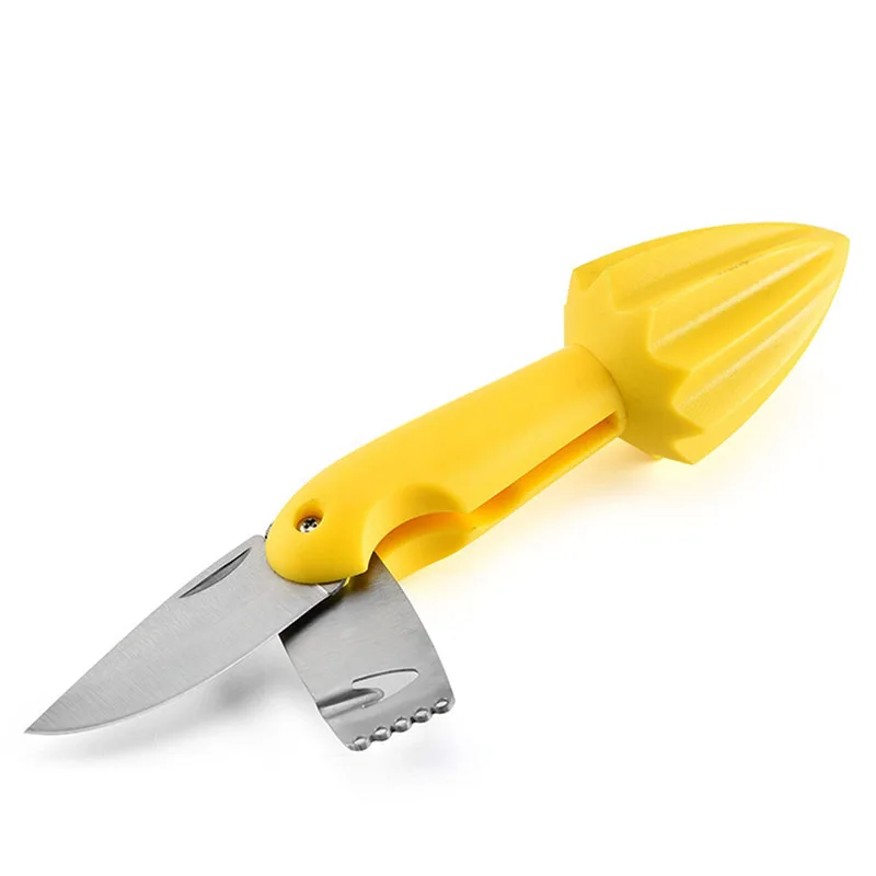 Creative Lemon Juicer Manual Fruit Knife Three-in-One Lemon Cone Multi-function Planer Juice Squeezing Tool Kitchen Gadget
Creative Lemon Juicer Manual Fruit Knife Three-in-One Lemon Cone Multi-function Planer Juice Squeezing Tool Kitchen Gadget