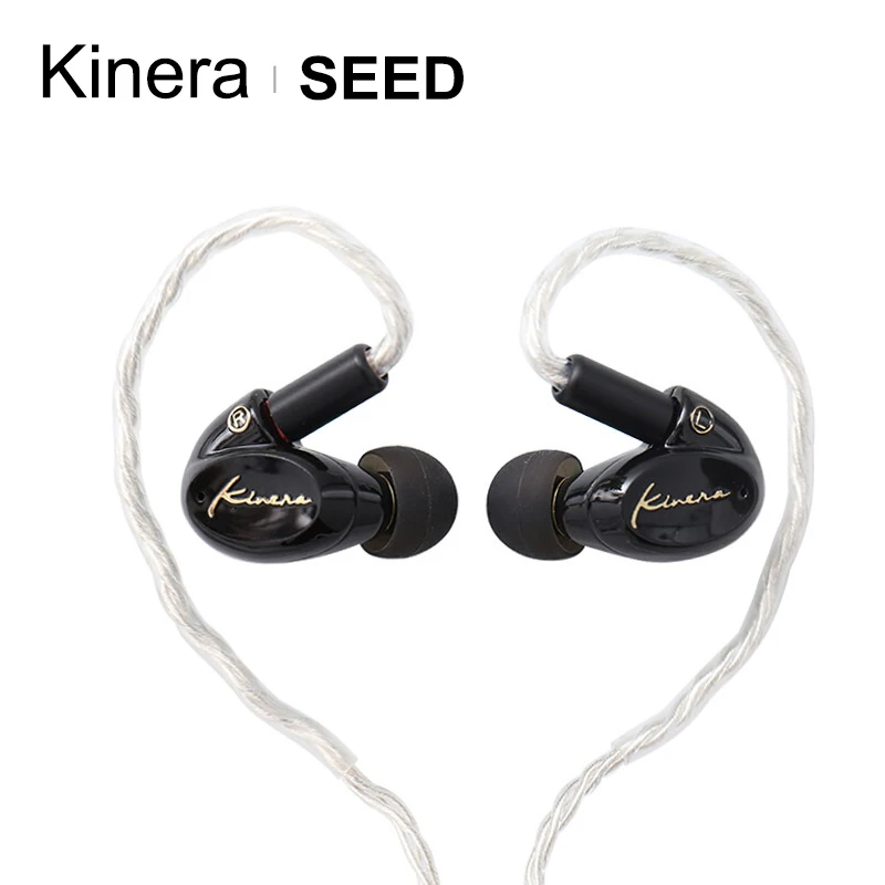 KINERA SEED BA + DD Гибридный Драйвер HiFi музыкальный монитор наушники в ухо с 2pin/0 78 мм