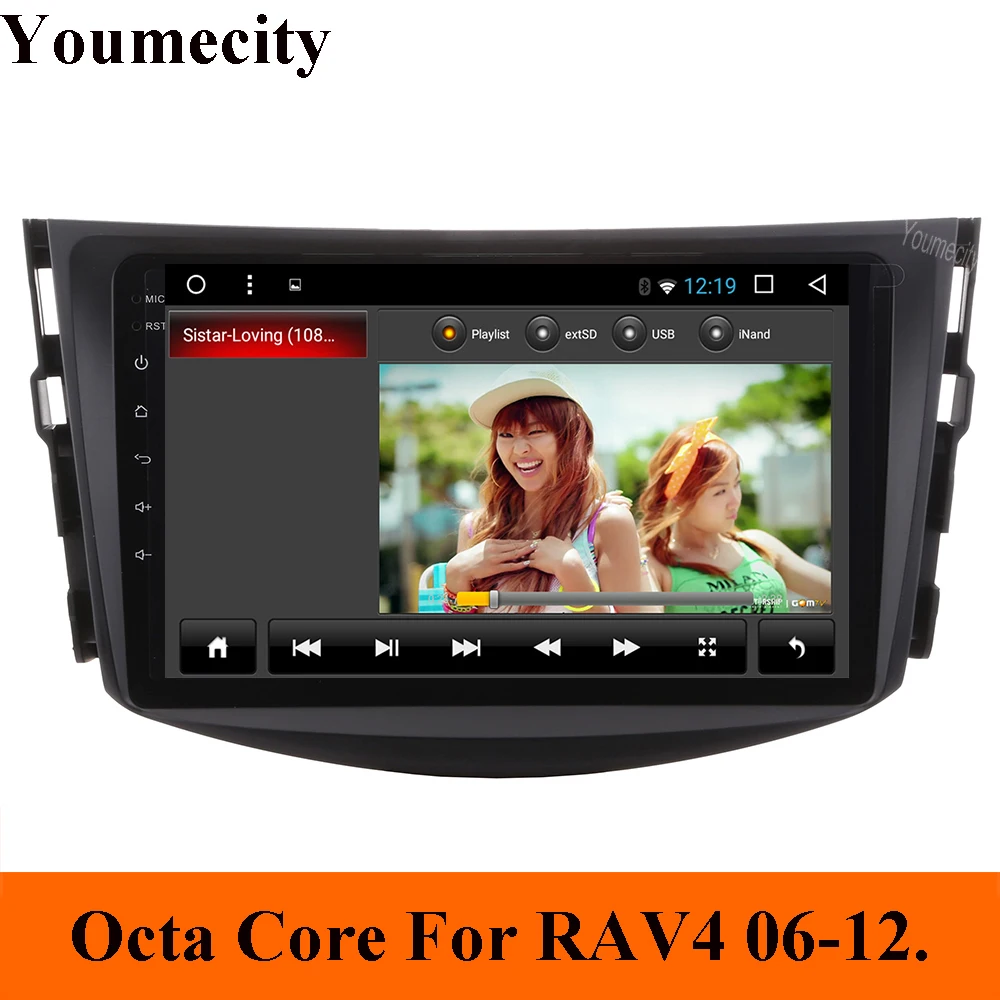 Car DVD for Toyota Old RAV4 Audio Video Stereo GPS Radio RDS Wifi 2006-2012 1024*600 HD Screen 2Din Android 9.0 Carplay TPMS
Car DVD for Toyota Old RAV4 Audio Video Stereo GPS Radio RDS Wifi 2006-2012 1024*600 HD Screen 2Din Android 9.0 Carplay TPMS