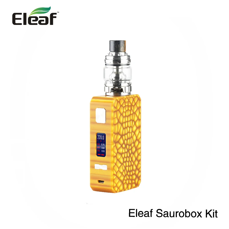 Hot Sale Original Eleaf Eleaf Saurobox Kit With ELLO Duro Tank 6.5ml Electronic cigarette No 18650 battery VS Eleaf istick pico
Hot Sale Original Eleaf Eleaf Saurobox Kit With ELLO Duro Tank 6.5ml Electronic cigarette No 18650 battery VS Eleaf istick pico
