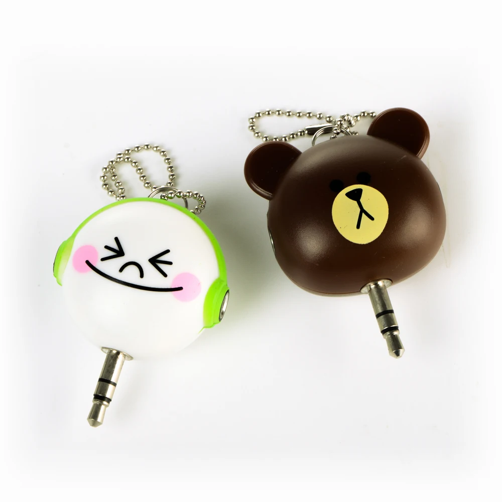 One to two Music Sharing Device Cartoon Headset Deconcentrator 3.5mm Anti Dust Plug Cell Phone Accessories For Iphone Samsung
One to two Music Sharing Device Cartoon Headset Deconcentrator 3.5mm Anti Dust Plug Cell Phone Accessories For Iphone Samsung