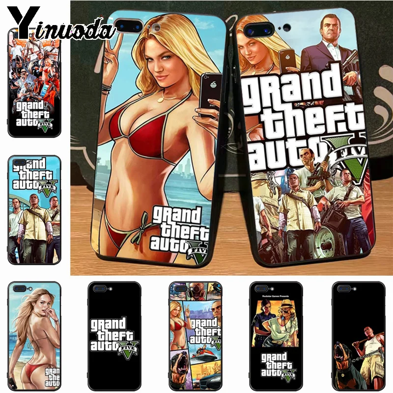 Yinuoda Grand Theft Auto V gta 5 rockstar Colored Drawing soft tpu Case for iPhone 7plus 6S 6plus 7 8 8Plus X 5 5S case cover
Yinuoda Grand Theft Auto V gta 5 rockstar Colored Drawing soft tpu Case for iPhone 7plus 6S 6plus 7 8 8Plus X 5 5S case cover
