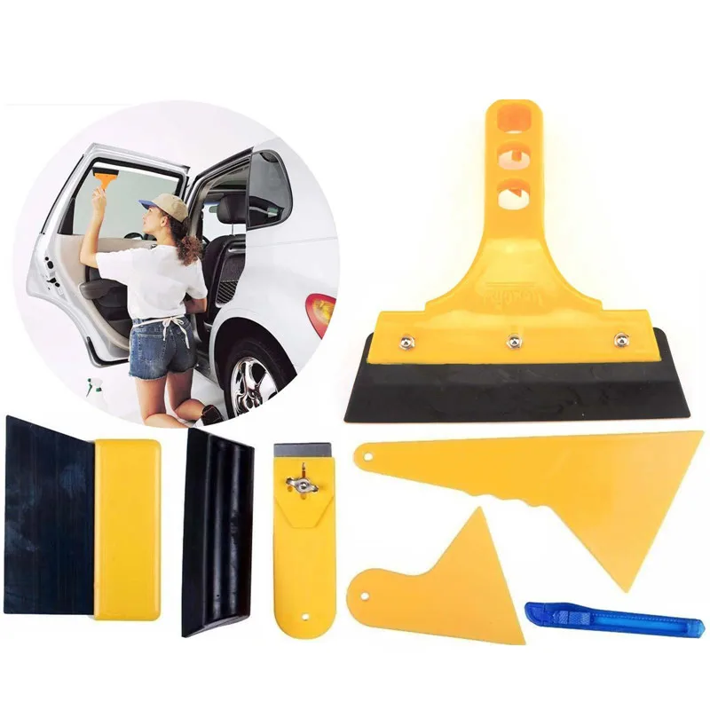 7pcs Tint Tool Car Window Film Tools Kit Windshield Knife Tool For Window Tint Scraper Squeegee Auto Film Tinting Installation
7pcs Tint Tool Car Window Film Tools Kit Windshield Knife Tool For Window Tint Scraper Squeegee Auto Film Tinting Installation