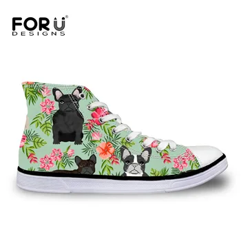 FORUDESIGNS New 3D Pug Bulldog Printing High Top Canvans Shoes for Men Stamping Flat Casual Lace-up Shoes Walking Shoes Dropship
FORUDESIGNS New 3D Pug Bulldog Printing High Top Canvans Shoes for Men Stamping Flat Casual Lace-up Shoes Walking Shoes Dropship