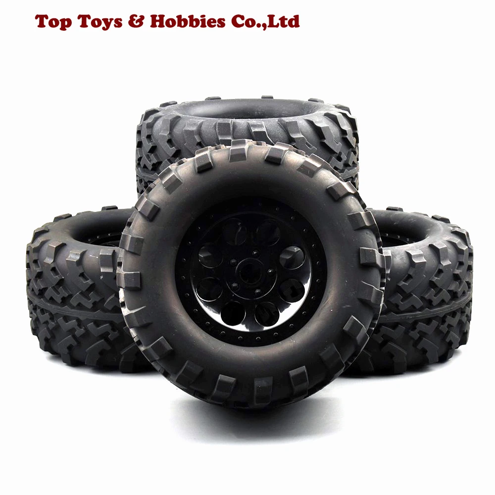 Rc Big Foot Tires 26403 Rubber Tires Rims Set for 1/8 Truck RC Traxxas Summit E-Revo TM E5 E63
Rc Big Foot Tires 26403 Rubber Tires Rims Set for 1/8 Truck RC Traxxas Summit E-Revo TM E5 E63