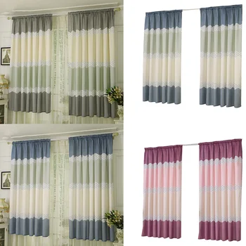 Wide Stripe Half Shading Curtain Polyester Washable Bedroom Living Room Study Drapes Window Blinds
Wide Stripe Half Shading Curtain Polyester Washable Bedroom Living Room Study Drapes Window Blinds