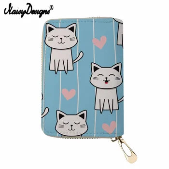 Noisydesigns 3D Cartoon Cute Cat Pattern Card Holder Portable PU Leather ID Card Passport Holder Case Cover Bag for Credit Cards
Noisydesigns 3D Cartoon Cute Cat Pattern Card Holder Portable PU Leather ID Card Passport Holder Case Cover Bag for Credit Cards