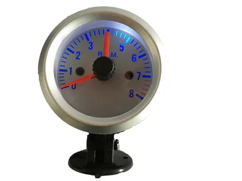 2" 52mm Universal Car Black Analog Tachometer RPM Meter Gauge 0-8000RPM LED Light Silver Face 4 6 8 Cylinders
2" 52mm Universal Car Black Analog Tachometer RPM Meter Gauge 0-8000RPM LED Light Silver Face 4 6 8 Cylinders