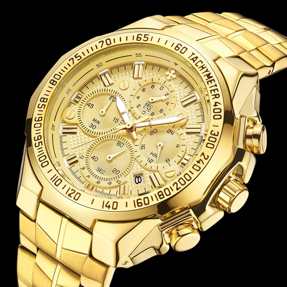WWOOR Men Watch Chronograph Sport Mens Watches Top Brand Luxury Waterproof Full Steel Quartz Gold Clock Men Relogio Masculino
WWOOR Men Watch Chronograph Sport Mens Watches Top Brand Luxury Waterproof Full Steel Quartz Gold Clock Men Relogio Masculino
