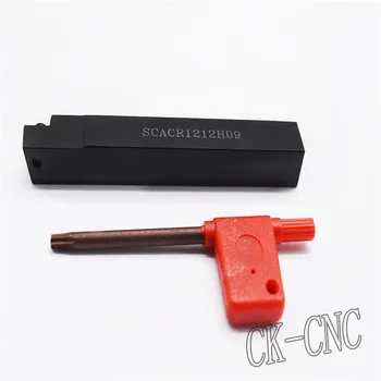 SCACR1212H09 12*12*100mm 80degreeCNC Lathe External Cutting Tool Right Holder For CC**09T3 inserts
SCACR1212H09 12*12*100mm 80degreeCNC Lathe External Cutting Tool Right Holder For CC**09T3 inserts