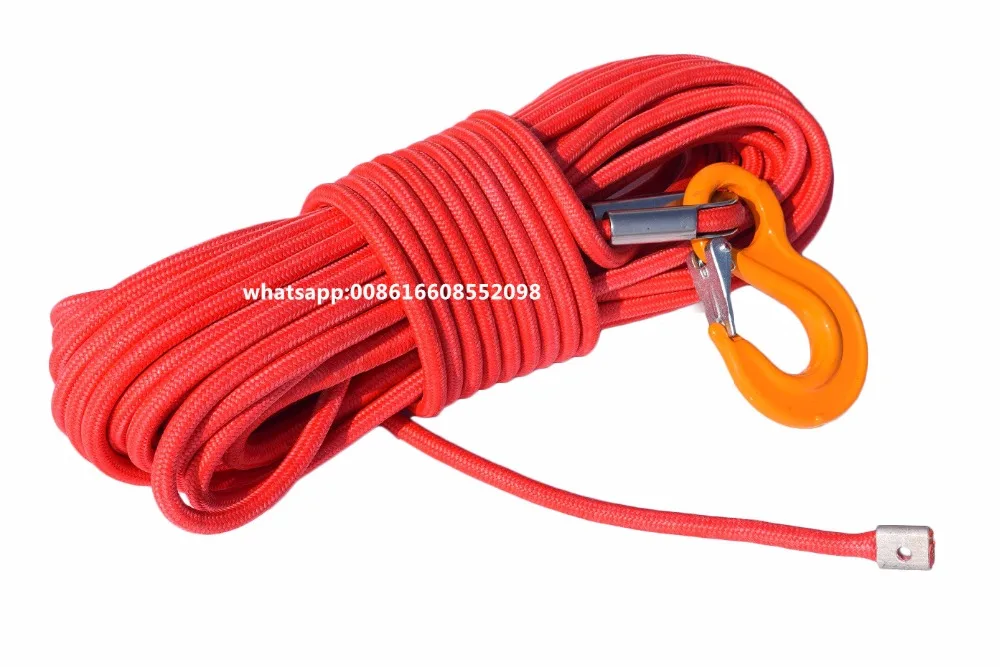 Red 12mm*30m Double Braied Synthetic Rope,UHMWPE Core with UHMWPE Plasma Winch Rope,Winch Line
Red 12mm*30m Double Braied Synthetic Rope,UHMWPE Core with UHMWPE Plasma Winch Rope,Winch Line