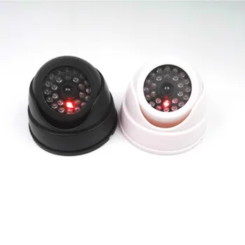 Outdoor CCTV Fake Simulation Dummy Camera Home Surveillance Security Dome Mini Camera Flashing LED Light Fake Camera Black
Outdoor CCTV Fake Simulation Dummy Camera Home Surveillance Security Dome Mini Camera Flashing LED Light Fake Camera Black