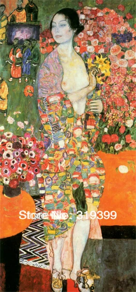 Oil Painting reproduction on Linen Canvas,The Dancer (formerly Ria Munk II),Free DHL ship ,handmade, Gustav Klimt oil painting
Oil Painting reproduction on Linen Canvas,The Dancer (formerly Ria Munk II),Free DHL ship ,handmade, Gustav Klimt oil painting