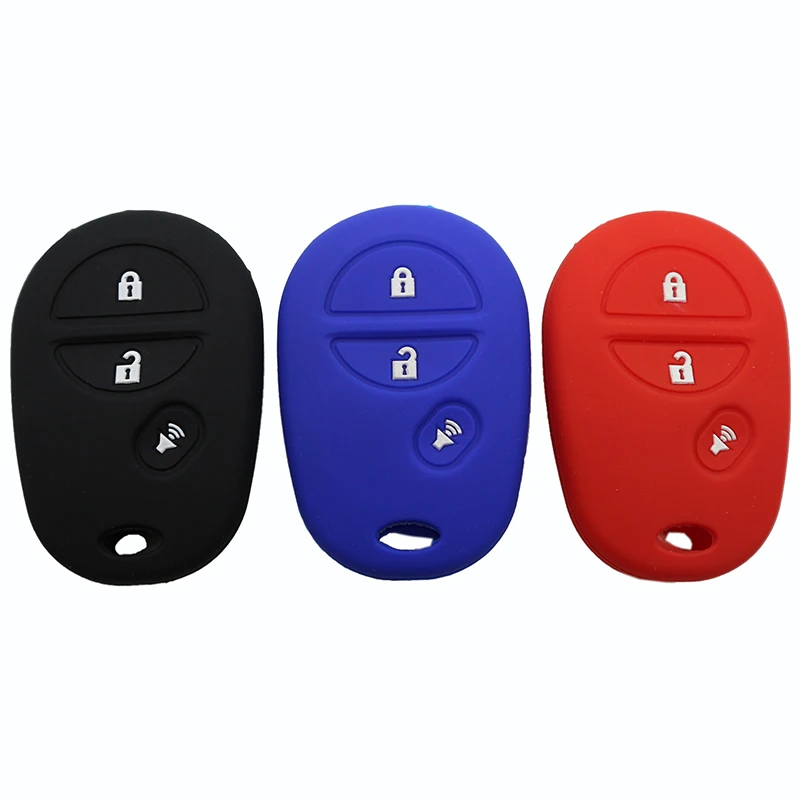 Key Case For Toyota Car 3 Button Silicone Protector For TOYOTA Sienna Tacoma Tundra Sequoia Highlander key cover accessories
Key Case For Toyota Car 3 Button Silicone Protector For TOYOTA Sienna Tacoma Tundra Sequoia Highlander key cover accessories