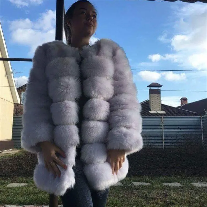 BINYUXD Faux Fur Factory Fox Faux Fur Coat Women Winter Warm Long Sleeve Artifical Fur Coat Overcoat Female Faux Fur Jacket coat
BINYUXD Faux Fur Factory Fox Faux Fur Coat Women Winter Warm Long Sleeve Artifical Fur Coat Overcoat Female Faux Fur Jacket coat