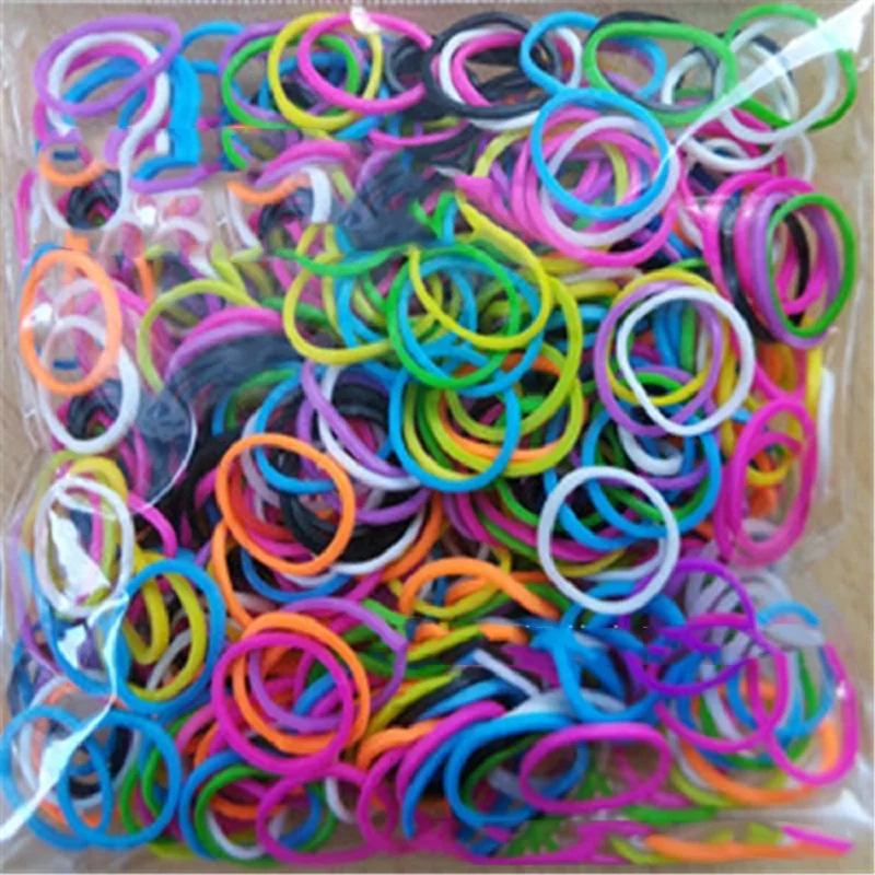 600pcs Elastic Different Colors Rubber loom bands bracelet Hook DIY Children's toy Bracelet Homemade bracelet For Women
600pcs Elastic Different Colors Rubber loom bands bracelet Hook DIY Children's toy Bracelet Homemade bracelet For Women