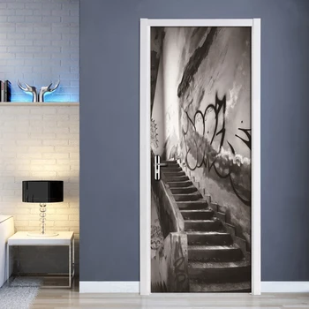 Fashion Creative Abstract Graffiti Art Mural Waterproof Self-adhesive Door Sticker Wall Papers Home Decor Living Room Door Decal
Fashion Creative Abstract Graffiti Art Mural Waterproof Self-adhesive Door Sticker Wall Papers Home Decor Living Room Door Decal