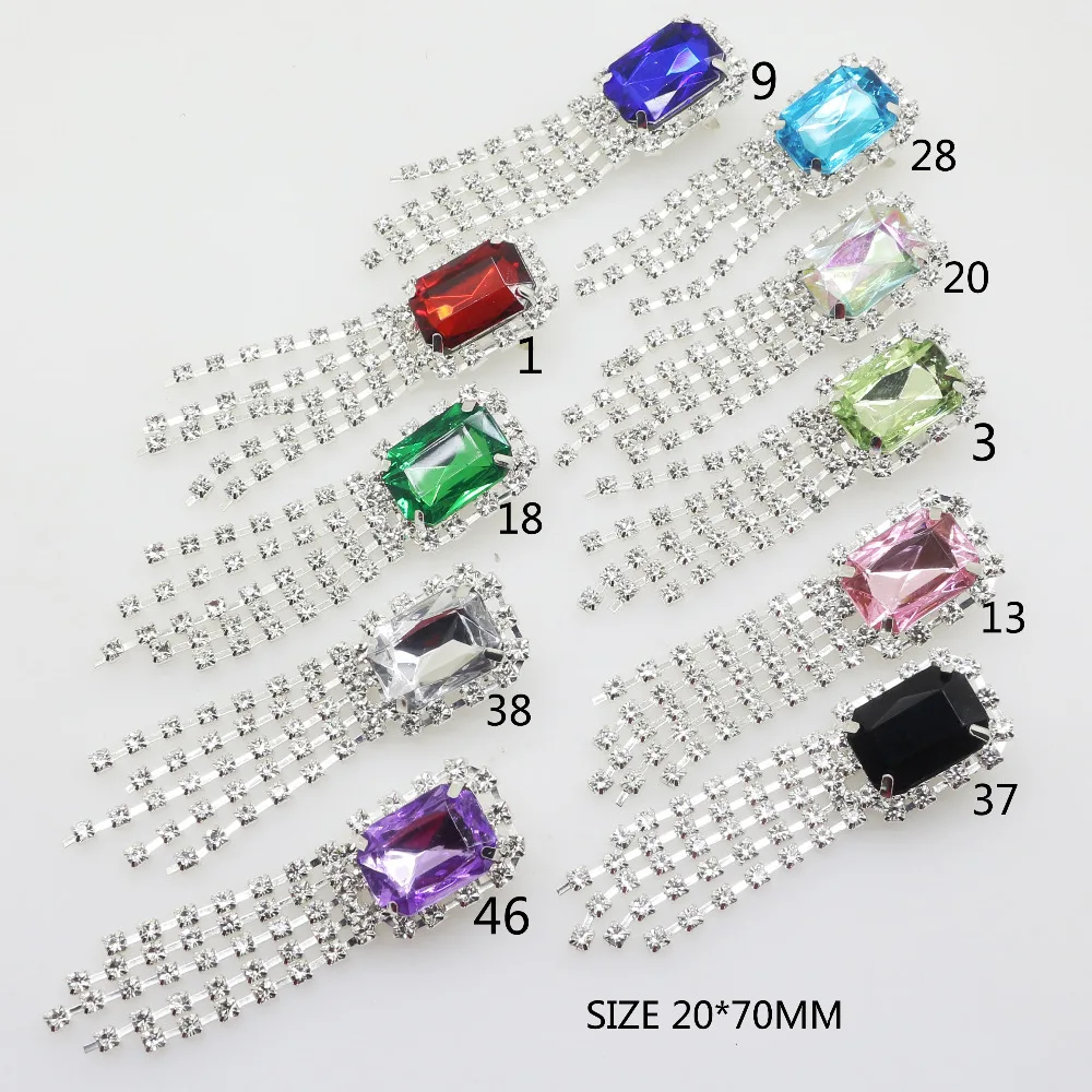 ZMASEY New 20*70MM 5Pcs/Lot Brooch Buttons Diamond For DIY Ornament Handwork Accessories Factory Mix Color Rhinestones
ZMASEY New 20*70MM 5Pcs/Lot Brooch Buttons Diamond For DIY Ornament Handwork Accessories Factory Mix Color Rhinestones