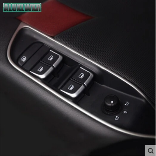 7PCS ABS Cars decorative plating window lift button switch decoration fit for Audi A3 A4 A6 Q3 Q5 car accessories car-styling
7PCS ABS Cars decorative plating window lift button switch decoration fit for Audi A3 A4 A6 Q3 Q5 car accessories car-styling