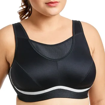 Women's large size sports bra shockproof shock absorption gathered bra C D DD E F
Women's large size sports bra shockproof shock absorption gathered bra C D DD E F