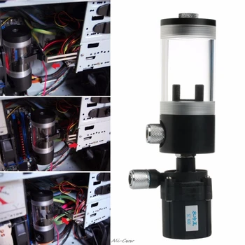 New 140mm Cylinder Water tank SC600 Pump PC Computer Water Cooling cooloer Radiator 600L/H
New 140mm Cylinder Water tank SC600 Pump PC Computer Water Cooling cooloer Radiator 600L/H