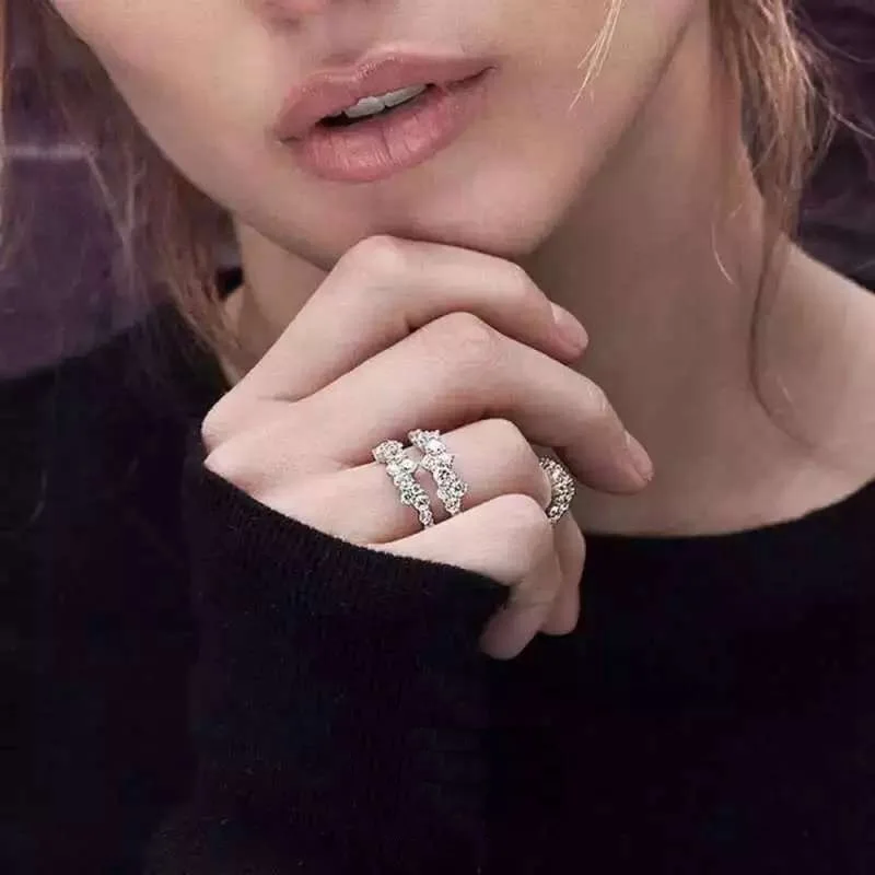 YP162 Crown Round Clear Zircon 925 Sterling Silver Finger Ring Women Created Wedding Ring Jewelry Two Layers AP Design
YP162 Crown Round Clear Zircon 925 Sterling Silver Finger Ring Women Created Wedding Ring Jewelry Two Layers AP Design