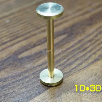 free shipping 10*30mm screw wallet bag fastener brass belt Rivet diy handmade leather key case nail hardware part
free shipping 10*30mm screw wallet bag fastener brass belt Rivet diy handmade leather key case nail hardware part