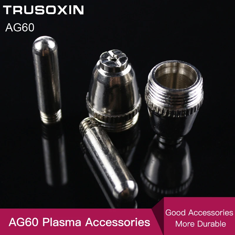 20PCS Air Plasma Cutter AG-60 Cutting torch/gun Head Consumable For CUT40/50/60A Accessories Tips Electrodes
20PCS Air Plasma Cutter AG-60 Cutting torch/gun Head Consumable For CUT40/50/60A Accessories Tips Electrodes