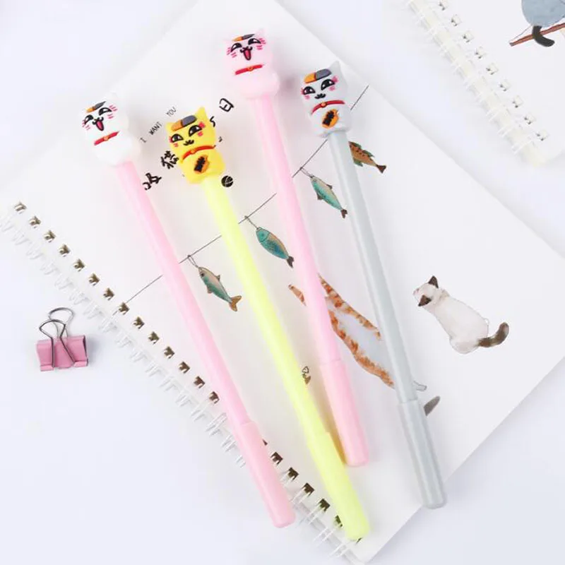 Cute Lucky Cat Shell Gel Pen DIY Office Stationery And School Supplies Smooth Writing Black Ink Signature 0.5mm Kawaii Cat Pen
Cute Lucky Cat Shell Gel Pen DIY Office Stationery And School Supplies Smooth Writing Black Ink Signature 0.5mm Kawaii Cat Pen