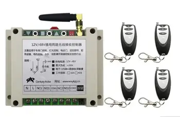 New DC12V 24V 36V 48V 10A 2CH Remote Control Garage Door RF Wireless Remote Control Switch System 4X Transmitter + 1 X Receiver
New DC12V 24V 36V 48V 10A 2CH Remote Control Garage Door RF Wireless Remote Control Switch System 4X Transmitter + 1 X Receiver