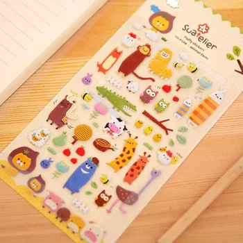 1pcs/lot Kawaii 3D animal Manor sticker Students' diy photo frame sticker set DIY Multifunction note deco label diary sticker
1pcs/lot Kawaii 3D animal Manor sticker Students' diy photo frame sticker set DIY Multifunction note deco label diary sticker