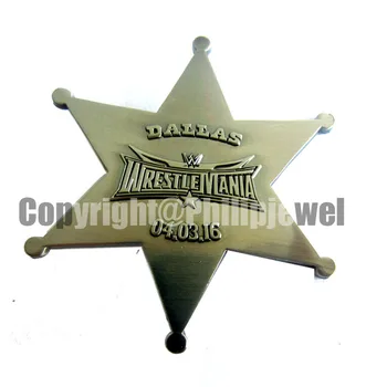 New antique silver metal DALLAS WRESTLEMANIA words hexagram star charm collar pin brooch ornament fashion jewelry 300Pcsx free s
New antique silver metal DALLAS WRESTLEMANIA words hexagram star charm collar pin brooch ornament fashion jewelry 300Pcsx free s