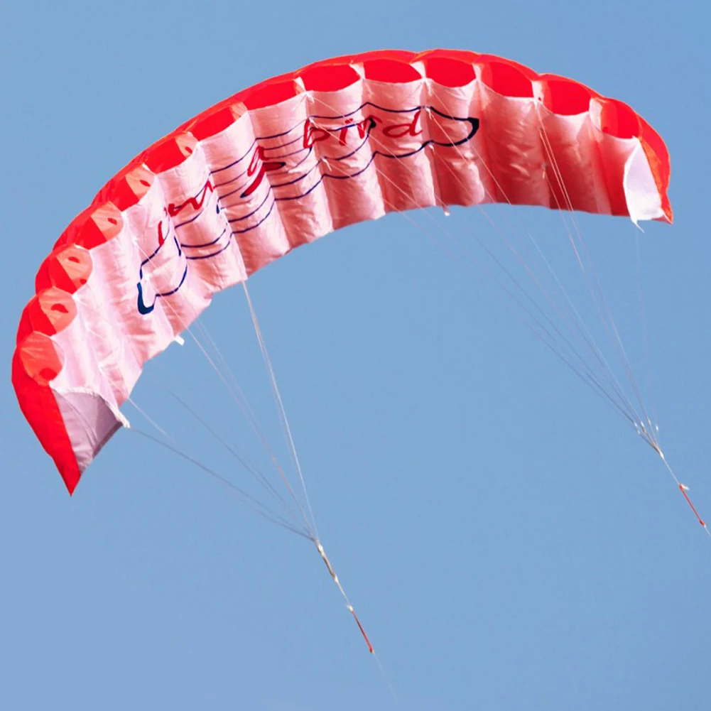 Outdoor Beach Parachute Kite Dual Line Stunt Parafoil Parachute Rainbow Type Kite For Fun Practical Beach Kite Big Kites Flying
Outdoor Beach Parachute Kite Dual Line Stunt Parafoil Parachute Rainbow Type Kite For Fun Practical Beach Kite Big Kites Flying