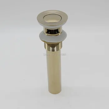 New Gold Brass Finish Bathroom Vessel Sink With Overflow Pop Up Drain Assembly 8416K
New Gold Brass Finish Bathroom Vessel Sink With Overflow Pop Up Drain Assembly 8416K