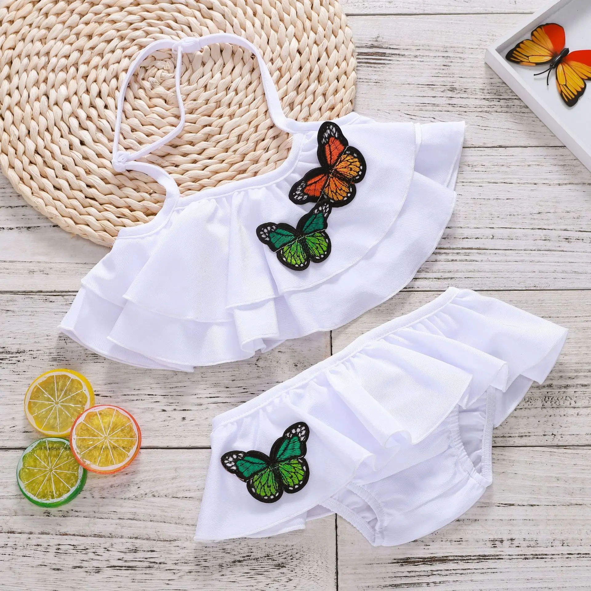 Children swimsuits Girls Two-Piece Swimming Suits White Swimwear Children Beach Wear Girls Swimsuits Lovely Bikini G34-K543
Children swimsuits Girls Two-Piece Swimming Suits White Swimwear Children Beach Wear Girls Swimsuits Lovely Bikini G34-K543