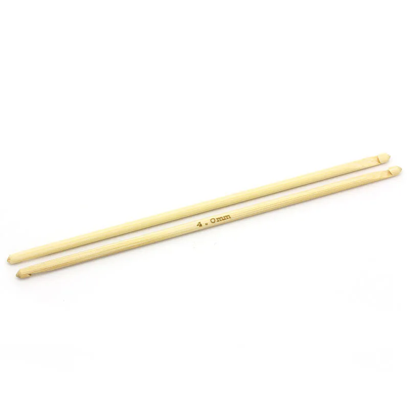 DoreenBeads High quality 4mm Natural Bamboo Afghan Tunisian Double Ended Crochet Hook Needles 16cm(6 2/8") long, 5 PCs/Set
DoreenBeads High quality 4mm Natural Bamboo Afghan Tunisian Double Ended Crochet Hook Needles 16cm(6 2/8") long, 5 PCs/Set