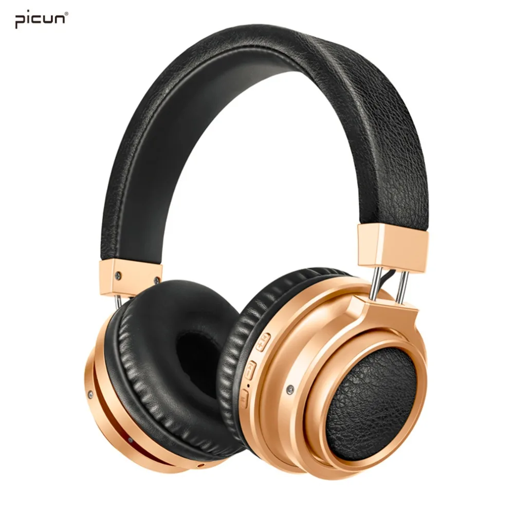 Image PICUN P3 Professional Wired Wireless Headphone Super Steroe Bass Ultimate HD Noise Isolation Headphone Headset