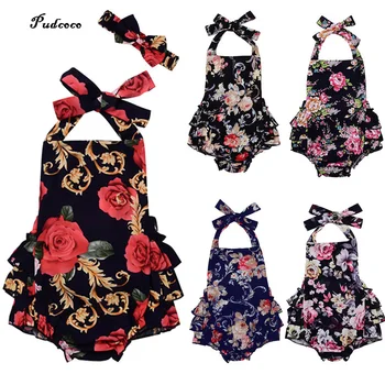 Emmababy Cute Newborn Toddler Baby Girl Floral Romper Jumpsuit Outfits Headband Clothes two pcs
Emmababy Cute Newborn Toddler Baby Girl Floral Romper Jumpsuit Outfits Headband Clothes two pcs