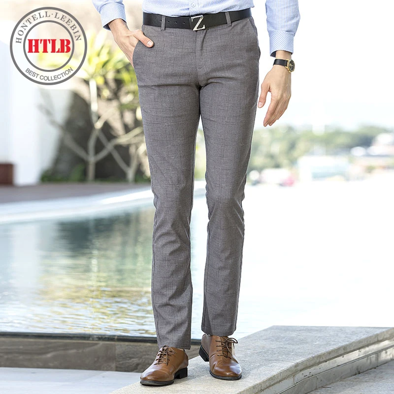 HTLB 2018 Spring Autumn New Men's Business Casual Print Pants Men Fashion Slim Fit Solid Elastic Long Trousers Zipper Pants Men
HTLB 2018 Spring Autumn New Men's Business Casual Print Pants Men Fashion Slim Fit Solid Elastic Long Trousers Zipper Pants Men