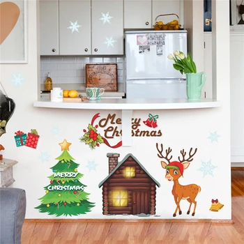 cartoon merry christmas tree reindeer decals kids rooms window home decor accessories new year wall stickers pvc mural art gifts
cartoon merry christmas tree reindeer decals kids rooms window home decor accessories new year wall stickers pvc mural art gifts