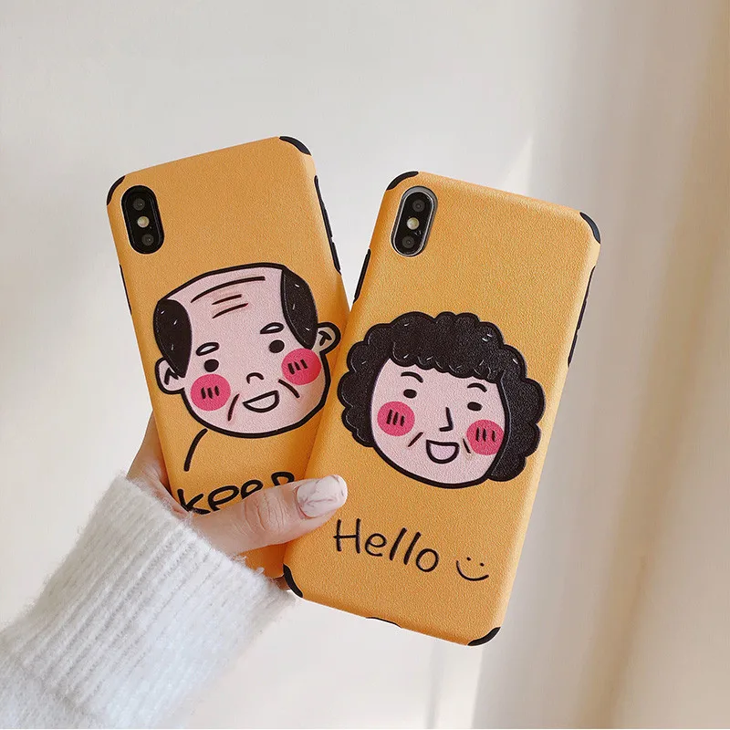 Orange Funny People Pattern Soft Shell Couple Phone Cases For iPhone XS MAX XR X, Silicone Case For iPhone 8 7 6 6S Plus Coque
Orange Funny People Pattern Soft Shell Couple Phone Cases For iPhone XS MAX XR X, Silicone Case For iPhone 8 7 6 6S Plus Coque