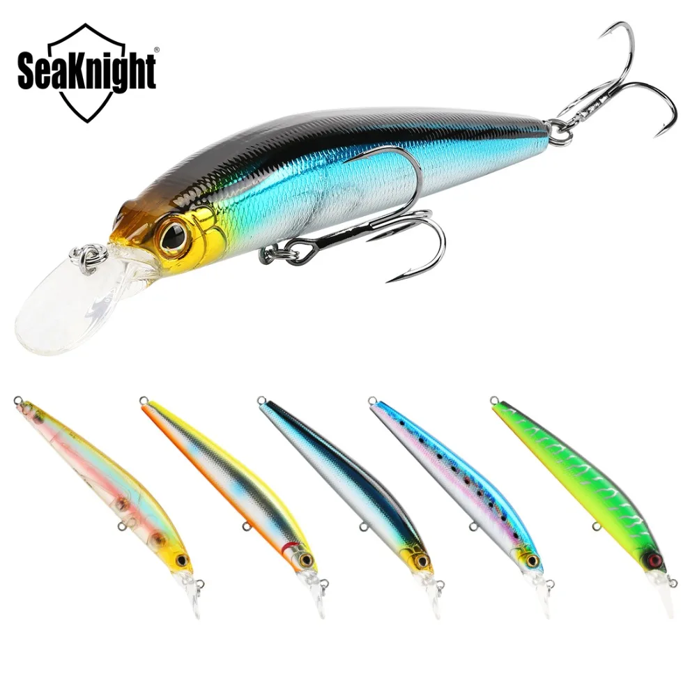 SeaKnight SK023 Floating Minnow Fishing Lure 22.5g 125M 5pcs/Lot Artificial 3D Eyes Hard Plastic Fishing Lure
SeaKnight SK023 Floating Minnow Fishing Lure 22.5g 125M 5pcs/Lot Artificial 3D Eyes Hard Plastic Fishing Lure