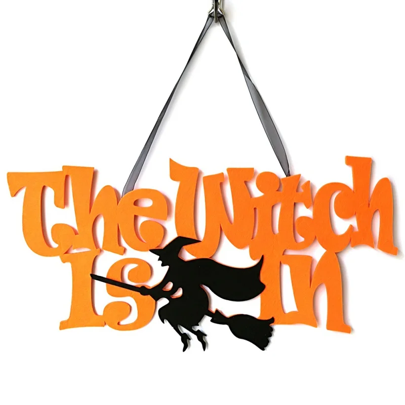 Halloween Hanging Wall Signs For Home, Door ,Office, Party S Non-woven Fabric Letter Scaredy Cat Witch Supplies
Halloween Hanging Wall Signs For Home, Door ,Office, Party S Non-woven Fabric Letter Scaredy Cat Witch Supplies