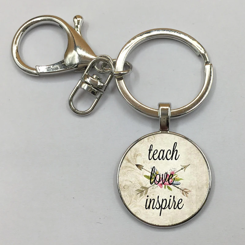 Научить любовь INSPIRE украшения для учителей научить Inspire charm подарок учителя