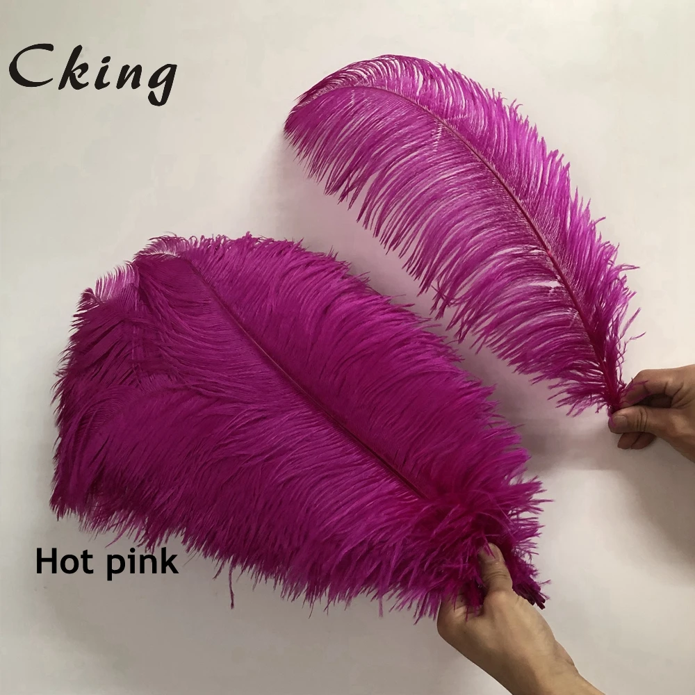 Wholesale Thin rod 100pcs/lot natural hot pink Ostrich Feathers 15-60cm /6-24" Wedding Christmas Decorations DIY Feather
Wholesale Thin rod 100pcs/lot natural hot pink Ostrich Feathers 15-60cm /6-24" Wedding Christmas Decorations DIY Feather