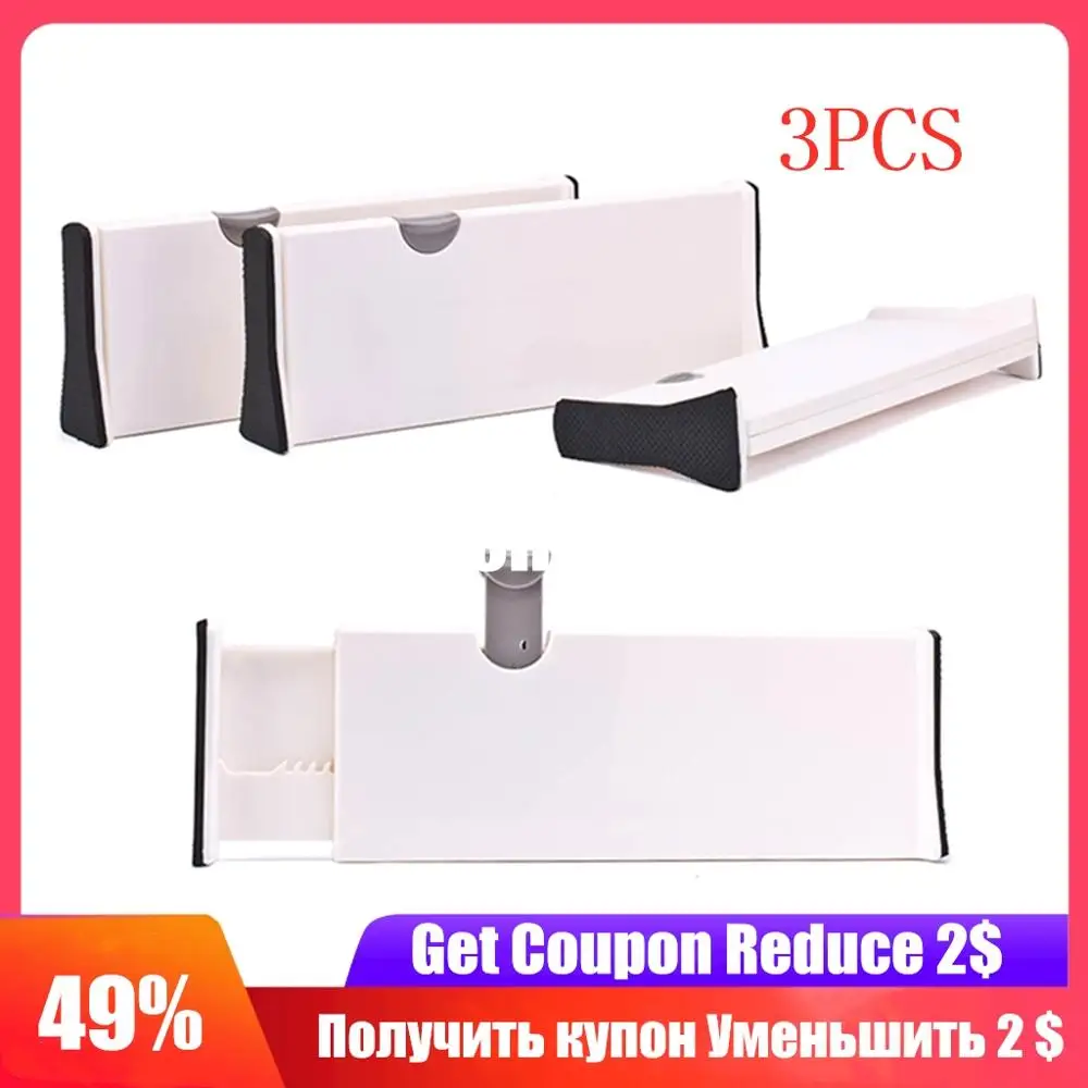 3PCS Drawer Dividers Spring Loaded Expandable Kitchen Bedroom Organizer Multiuse Adjustable Drawers Partition Board For Wardrobe
3PCS Drawer Dividers Spring Loaded Expandable Kitchen Bedroom Organizer Multiuse Adjustable Drawers Partition Board For Wardrobe