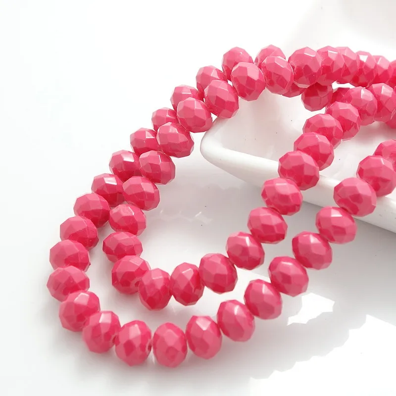 Fashion Colors 40pcs Rondelle Faceted Crystal Glass Loose Spacer Beads DIY 8mm HB772
Fashion Colors 40pcs Rondelle Faceted Crystal Glass Loose Spacer Beads DIY 8mm HB772