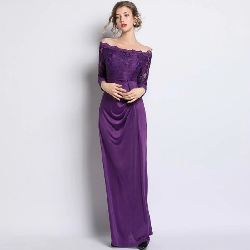 U-SWEAR 2019 New Arrival Purple Bridesmaid Dresses Boat Neck Sexy Lace Cut-out Simple A-Line Dress Elegant Slim Sweet Vestidos
U-SWEAR 2019 New Arrival Purple Bridesmaid Dresses Boat Neck Sexy Lace Cut-out Simple A-Line Dress Elegant Slim Sweet Vestidos