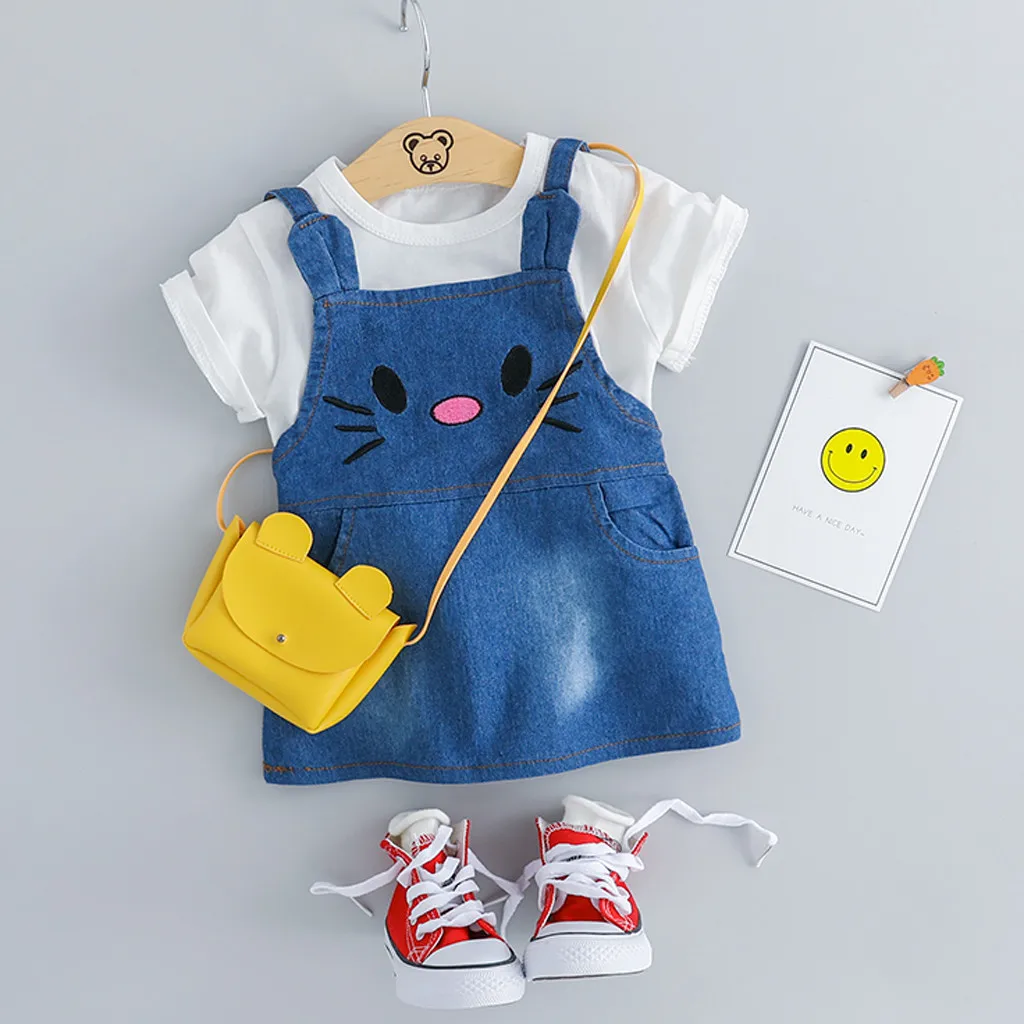 Toddler Newborn Baby Clothes Kids Boys Toddler Girl Clothes Letter Tops Tee Cat Overall Denim Dress Kids Outfits Roupa Infantil
Toddler Newborn Baby Clothes Kids Boys Toddler Girl Clothes Letter Tops Tee Cat Overall Denim Dress Kids Outfits Roupa Infantil
